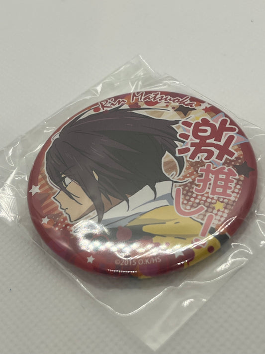 Free! - Rin Matsuoka Can Badge / nålmerke