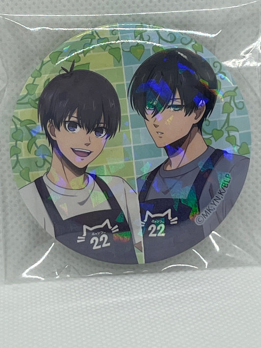 Blue Lock - Isagi Yoichi, Rin Itoshi Can Badge / nålmerke