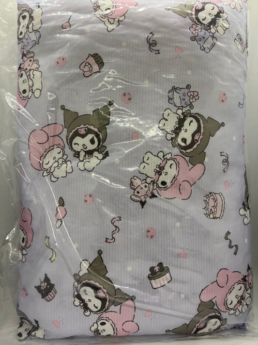 Offisiell Sanrio  My Melody med Kuromi kjølende mini-pute