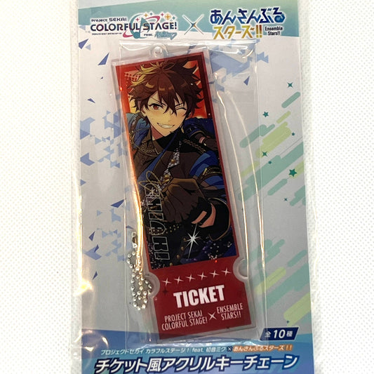Ensemble Stars!! × Project SEKAI – Chiaki Morisawa Ticket Akryl nøkkelring