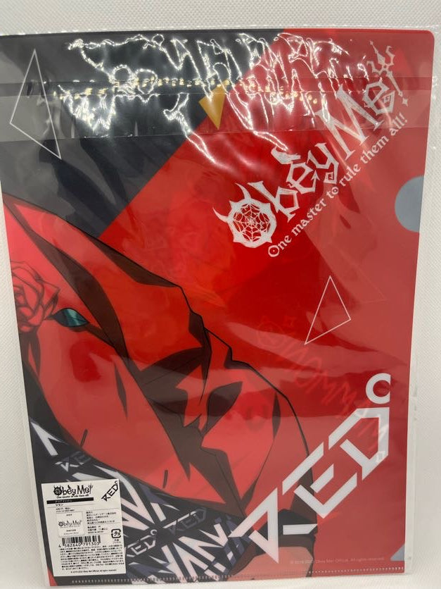 Obey Me! × RED° NAZOTOKI Tokyo Tower – Mammon Limited A4Clear File  -  / Plastmappe