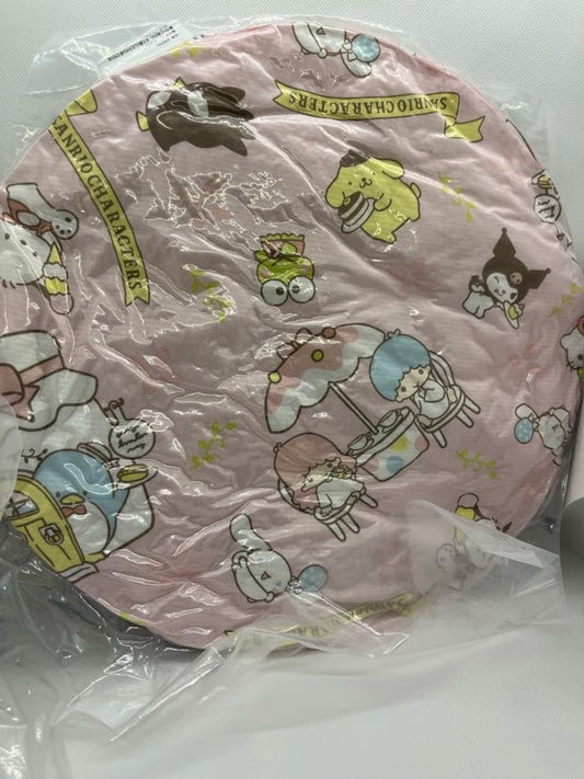 Offisiell Sanrio kjølende rund pute – Sanrio Characters Ø38 cm