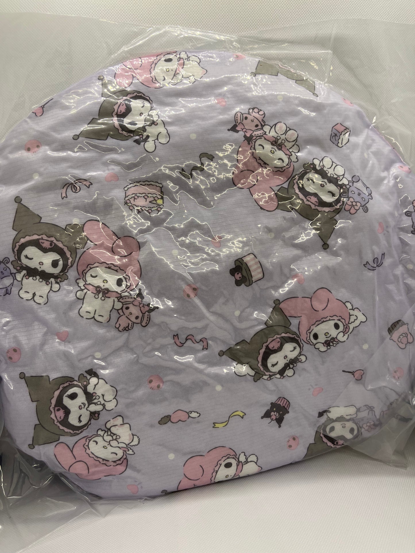Offisiell Sanrio My Melody med Kuromi kjølende rund pute Ø38 cm