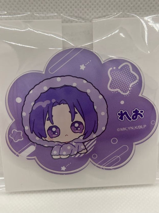 Offisiell navne-akrylbadge Reo Mikage - Blue Lock.