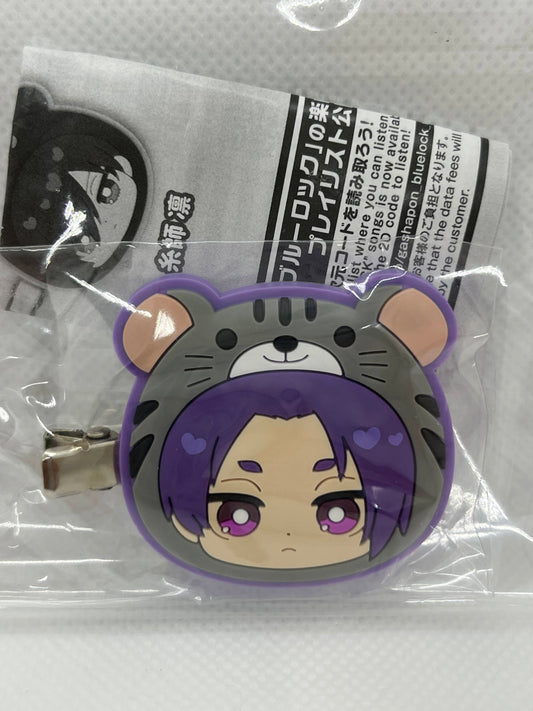 Blue Lock - Reo Mikage Animal Hårklips / dekor-klips (Punitop)