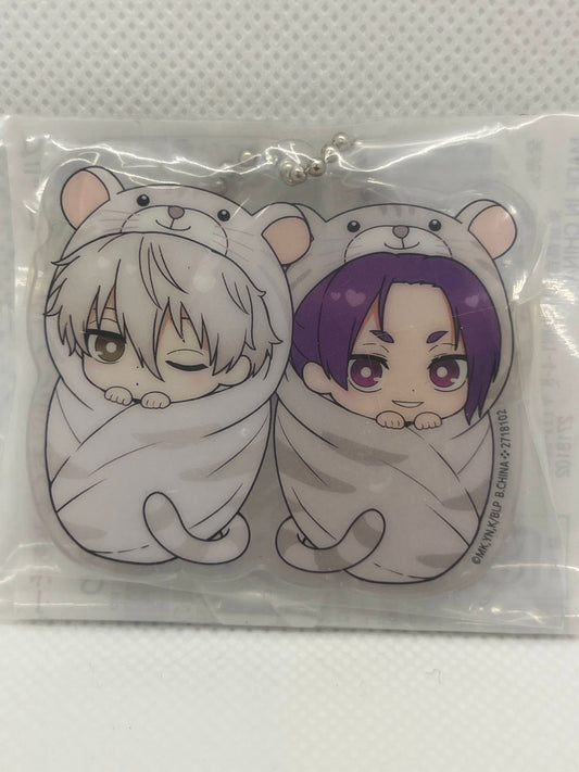 Blue Lock - Seishiro Nagi & Reo Mikage Akrylcharm / nøkkelring (Punitop)